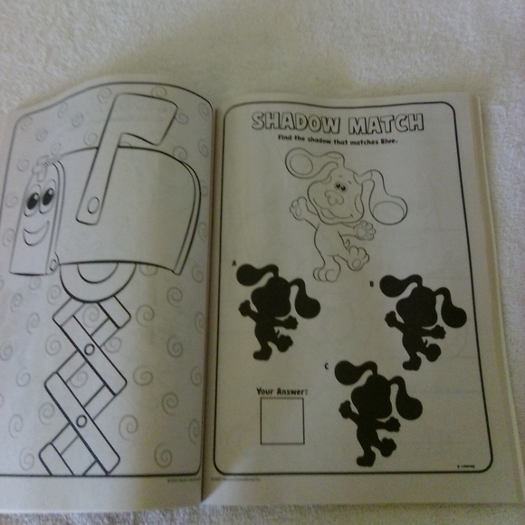 Blues Clues Jumbo  Coloring And Activity Book New - Picture 4 of 4